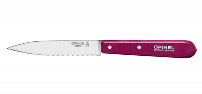 OP00115694 Opinel cranté acidulé  aubergine  N° 113