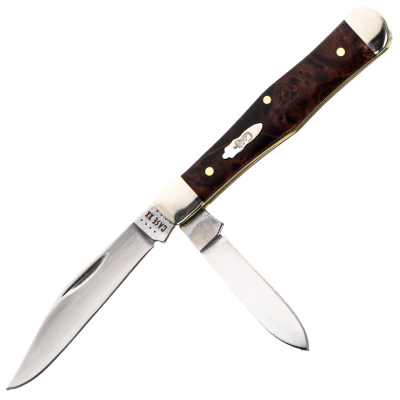 64061 - Case Maple Burl Wood Small Swell Center Jack