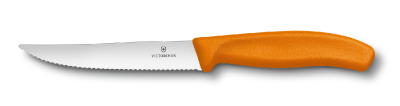 VIC6.7936.12L9 - Victorinox Cuisine Couteau à steak/pizza orange