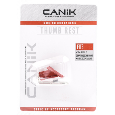 CA00072 - CANIK Repose Pouce RIVAL S Rouge
