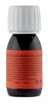 EN0100 - Bronzage noir de guerre Lefaucheux en 50 ml