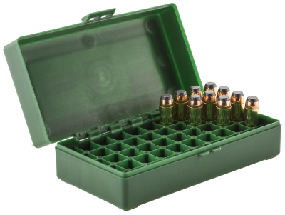 MAL0306 - boîte mégaline de rangement 50 munitions 44 Magnum