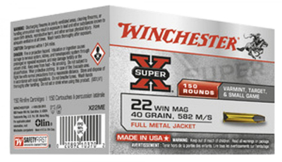 MD3270 - Winchester cal. 22 Win Magnum Super-X FMJ