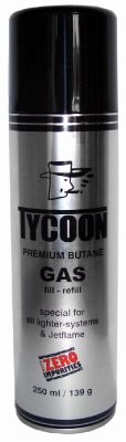 RL200103 - Tycoon Gaz Premium pour Briquets 250mL