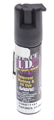SBSDID22 - Sabre Red Spray marqueur violet et UV