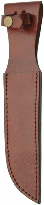 SH1163 -  Etui cuir  pour couteau à lame fixe.