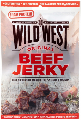 TEBJORIGINAL60 - Wild West Beef Jerky 60g