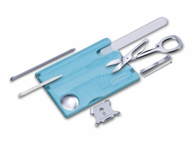 VN0.7240.T21 SWISSCARD VICTORINOX NAILCARE TURQUOISE