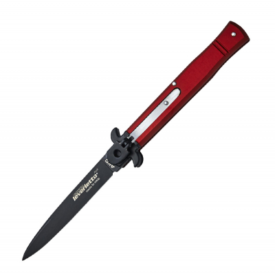 SP-TLL23N-R - AKC Knives Leverletto Red aluminium