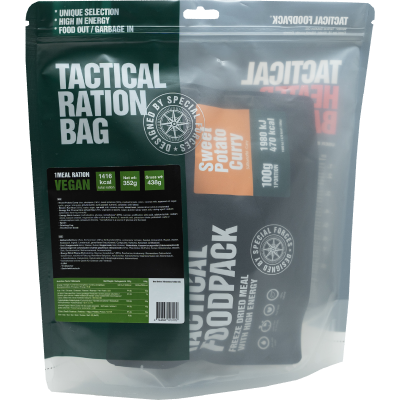 TFP0279 - Tactical Foodpack Ration complète 1 repas Vegan