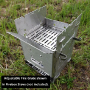 FB5SSADFI - Firebox Grille à feu ajustable acier inox pour G2 5 