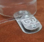 GRITAG001 - Grim Workshop Dog Tag découpe corde dans bouteille plastique
