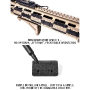 MPL-MAG603-GRY- Magpul Couvres rail M-Lok T2 Grey