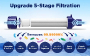 MSLOESF005Z - Membrane Solutions Paille filtrante bleue avec étui