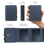 SSPHOTONBL - SUNSLICE Batterie solaire pliante bleue