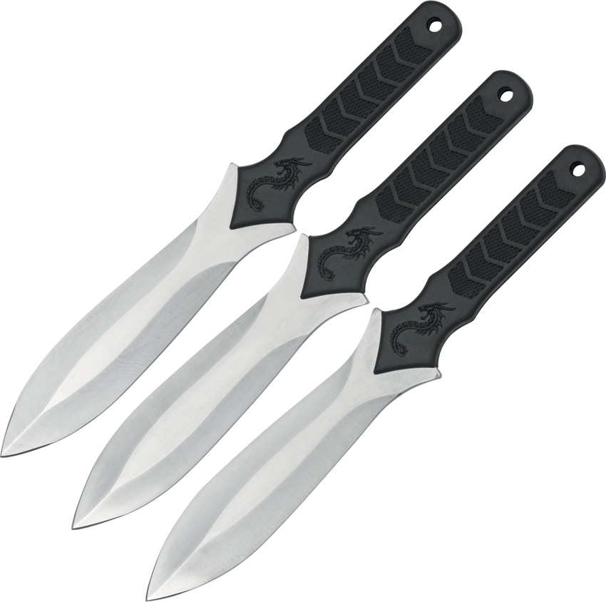 Set de 2 couteaux de lancer UZI Protection un grand et un petit