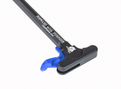 ACC-CH-XCH-AR15-BLU - Odin Works Complete Extended Charging Handle