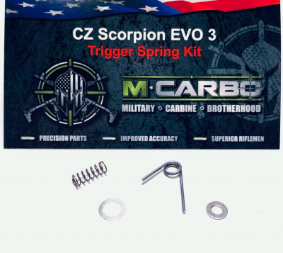 200088223333 - Mcarbo CZ EVO3 Scorpion Trigger spring kit
