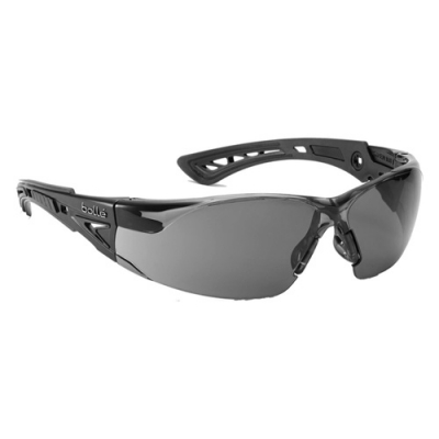 33704 - Bolle Safety Standard Issue -RUSH+ Safety Glasses Smoke PSSRUSP443B