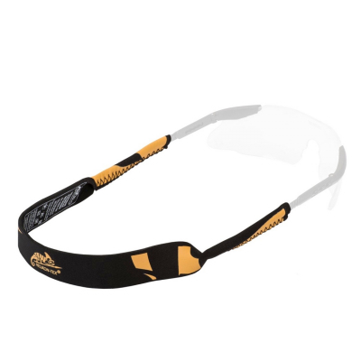 AC-NER-NE-0124B - Helikon Tex Cordon à lunettes néoprène noir et orange