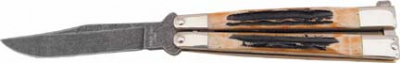 BC517D - Bear & Son Butterfly India Stag Bone