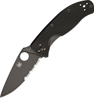 SC122GBBKPS - Spyderco Tenacious Black Blade