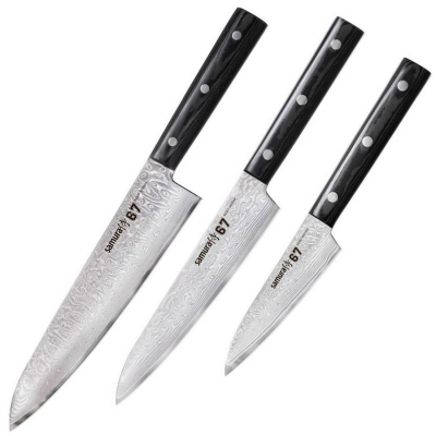 D67220 - Samura Damascus 67 Set de 3 couteaux