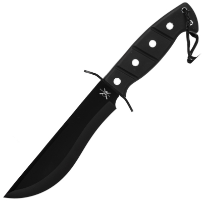 FTX0067BB  Frost Cutlery Bowie Black Rubber