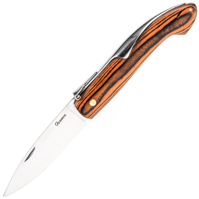 MAL01713 ALBAINOX Couteau pliant  bois rouge