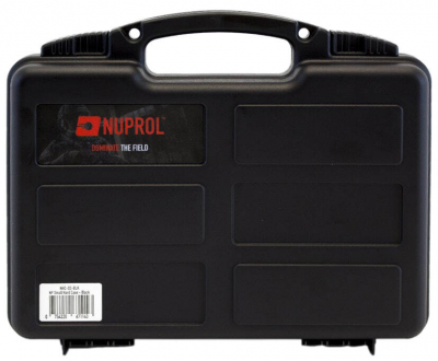 MAL755 - Nuprol Mallette pour arme de poing black alvéolée