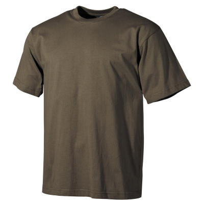 MFH 00103BXL  US T-Shirt, manches courtes, vert OD, 170 g/m² TAILLE XL
