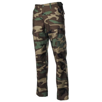 MFH01324TL Pantalon combat, BDU, woodland Taille L