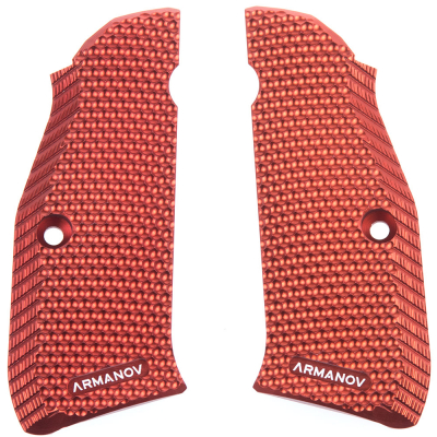 PGCZ3D-RE - ARMANOV SpidErgo Pistol Grips for CZ Shadow 2 and SP01 RED