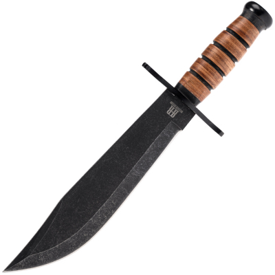 RR2586 - Rough Ryder STACKED LEATHER BOWIE