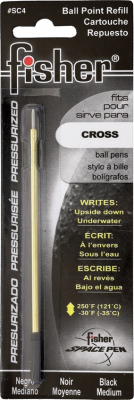 FP141412 - Fisher Space Pen cartouche stylo à bille encre noire pointe médium
