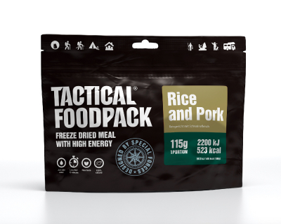TFP0007 - Tactical Foodpack Porc en sauce au riz