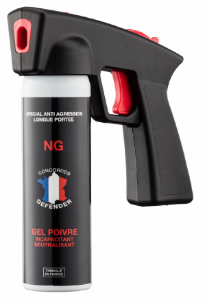 Spray d'auto défense avec porte clé SABRE gris - Conditions Extremes