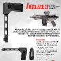 SBT-FS1913-01-SB - SB Tactical FS1913 Folding Pistol Stabilizing Brace