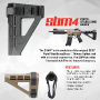 SBT-SBM4-01-SB - SB Tactical SB-Tactical SBM4 AR-15 Pistol Stabilizing Brace