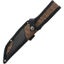 RR1720 -  Rough Rider Stacked Leather Tanto