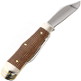23694 - Case Natural Canvas Micarta Small Swell Center Jack