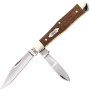 23694 - Case Natural Canvas Micarta Small Swell Center Jack