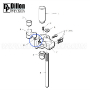 ET-513936 - Eemann Tech Casefeed Arm Return Spring 13936 for Dillon XL650/XL750