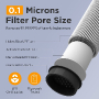 MSLOESF006Z - Membrane Solutions Paille filtrante orange avec étui