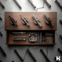 HFTK-WN - Holme & Hadfield The Knife Deck Noyer